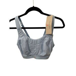 NWT Sweaty Betty blue bra size 34D